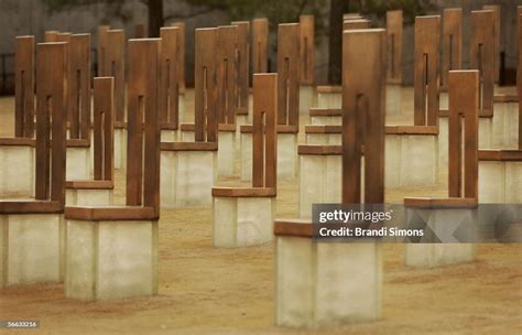 Field Of Empty Chairs Part Of The Oklahoma City National Memorial News Photo Getty Images