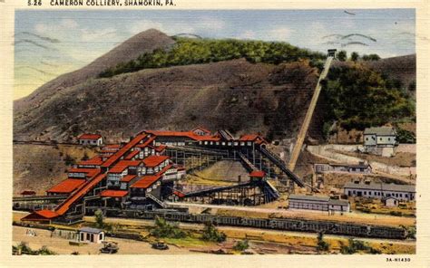 PA - Shamokin. Cameron Colliery, Coal Breaker (Mining) | United States ...