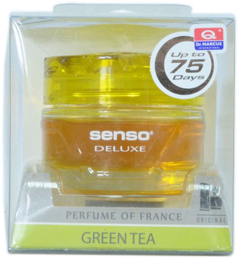 Ароматизатор Dr. Marcus Senso Delux Green Tea (Зеленый Чай) 50 мл гель ...