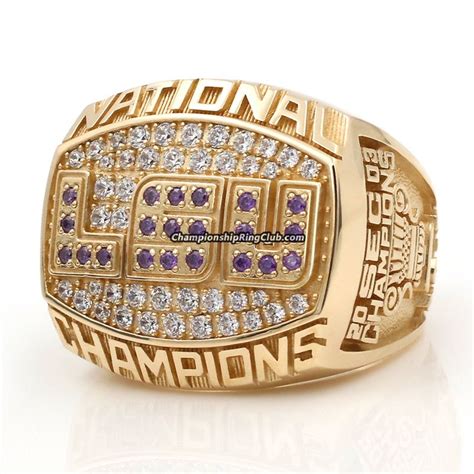 Lsu Tigers 2003 Ncaa National Championship Ring Championship Rings