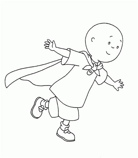 Caillou Printable Coloring Pages - Coloring Home