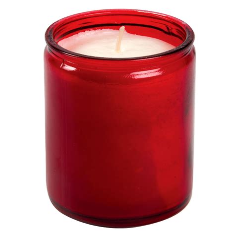 Starlight Jar Candles Red At Drinkstuff