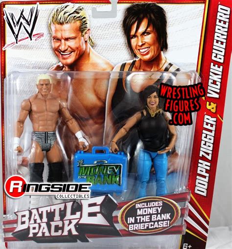 Dolph Ziggler And Vickie Guerrero Wwe Battle Packs 22 Ringside