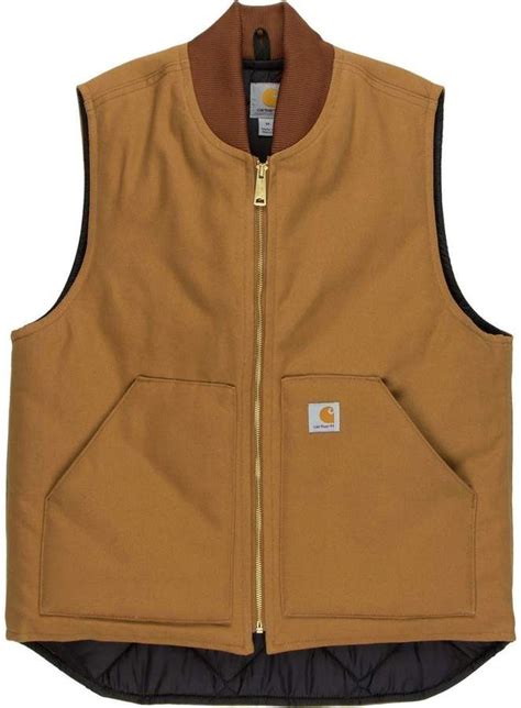 Carhartt Duck Vest Mens Vest Dress Vest Jacket Mens Designer Jeans Causal Dresses Mens