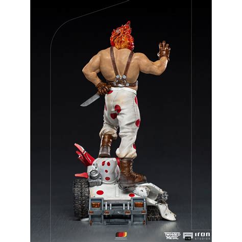 Twisted Metal Sweet Tooth Needles Kane Art Scale Statue