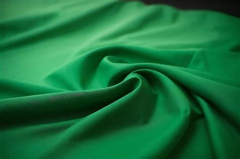 Premium Photo | Green fabric