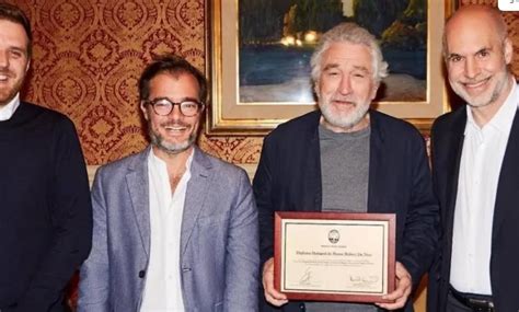 Robert De Niro Fue Distinguido Como Huésped De Honor En La Ciudad De