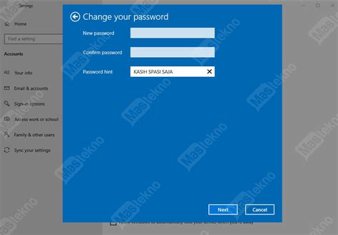 Cara Membuat Password Di Windows Terbukti