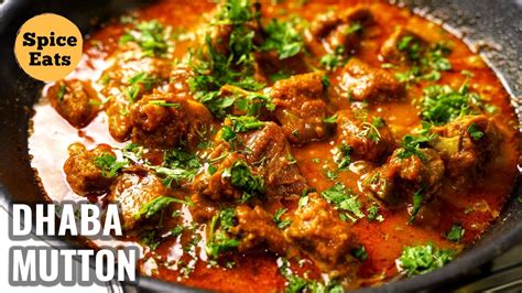 Dhaba Style Mutton Gravy Recipe Mutton Curry Recipe Dhaba Style Youtube