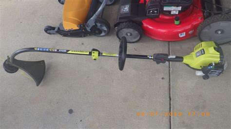 Ryobi 25 Cc 2 Stroke Attachment Capable Full Crank Curved Shaft Gas String Trimm Very Good Buya