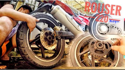 Rouser Rear Wheel Bearing Replacement Basic Lang Save Sa