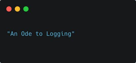 ode  logging