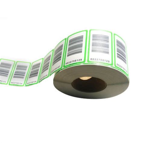 Paper Self Adhesive Printed Barcode Labels Packaging Type Roll At Rs