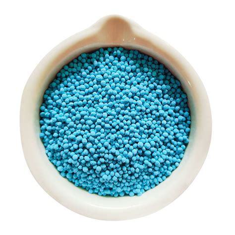 Agricultural Grade Npk Compound Fertilizer Npk Mgo Te Blue