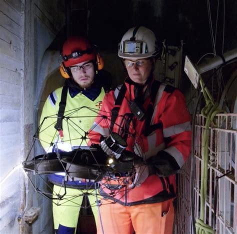 A Drone To Ensure Safety At The Construction Site Of The Future