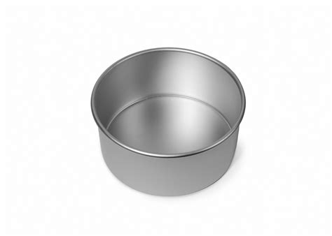 6x3 Inch Round Cake Tin With Solid Base Silverwood Bakeware