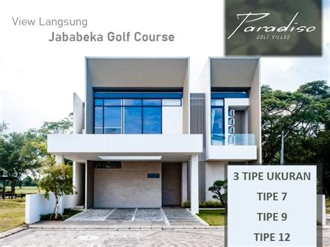 Paradiso Golf Villas Jababeka Cikarang