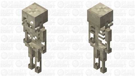 Realism Skeleton Minecraft Mob Skin