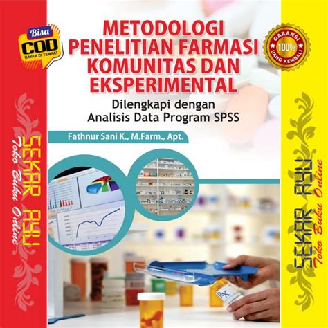 Jual Buku Metodologi Penelitian Farmasi Komunitas Dan Eksperimental