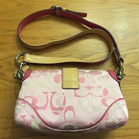 Coach Pink Shoulder Bag | semashow.com