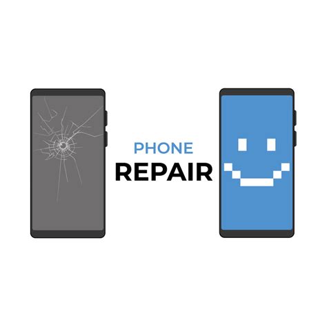 smartphone screen repair cracked  fixed transformation
