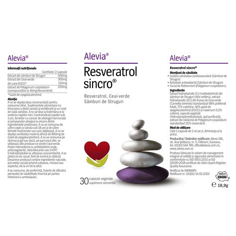 Resveratrol Sincro Capsule Alevia