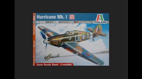 Italeri 148 Hurricane Mki Scale Model Review Youtube