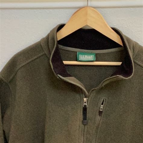 L L Bean Jackets And Coats Ll Bean Mens Fleece Zip Jacket Poshmark