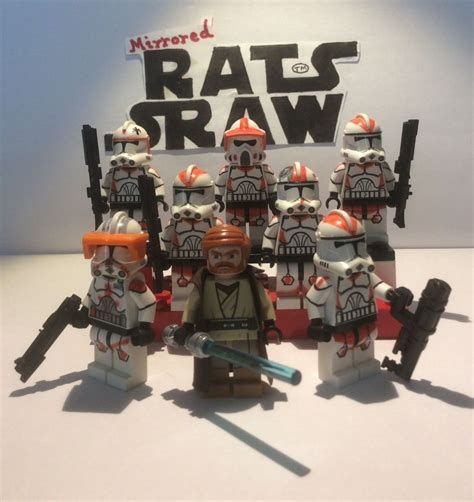 custom lego star wars clone minifigures - Karole Baez