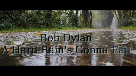 Bob Dylan A Hard Rain S A Gonna Fall Instrumental Cover Bobdylan