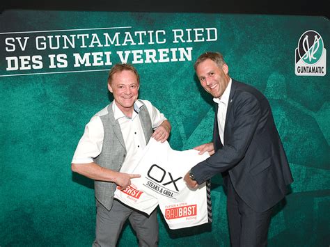 Ox Steaks Grill Verl Ngert Partnerschaft Mit Der Sv Guntamatic Ried