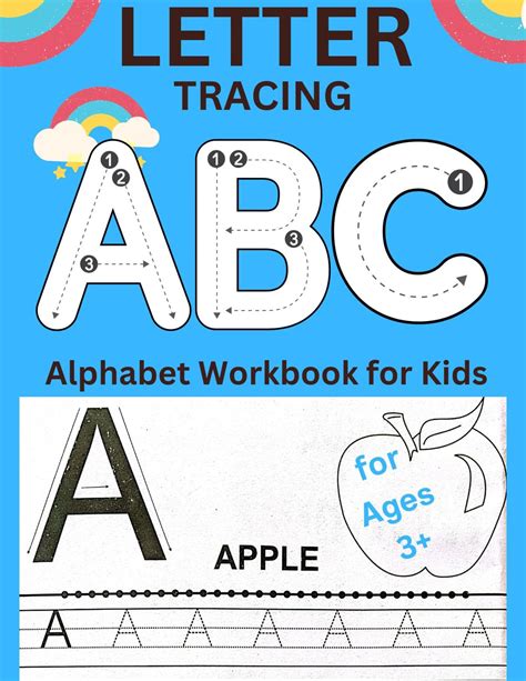 Abc Letter Tracing Practice Workbook For Kids Letter Tracing For Kids