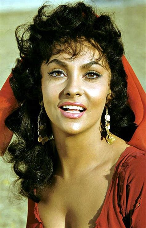 Gina Lollobrigida Gina Lollobrigida Italian Actress Beautiful Actresses