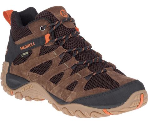 Botin Hombre Alverstone Mid Gore tex Café Merrell Cuotas sin interés