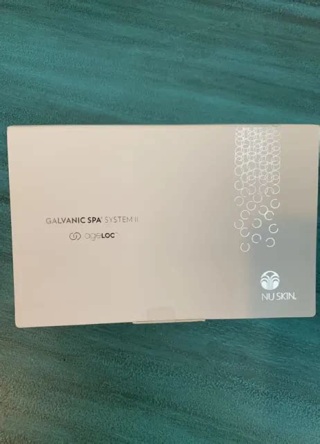 New Sealed Nu Skin Galvanic Current Ageloc Galvanic Spa System Ii Eur