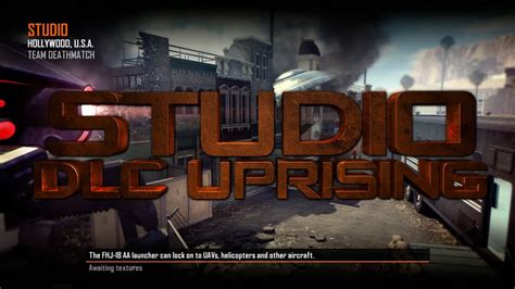 Black Ops 2 Uprising DLC Sniper Gameplay Studio Firing Range