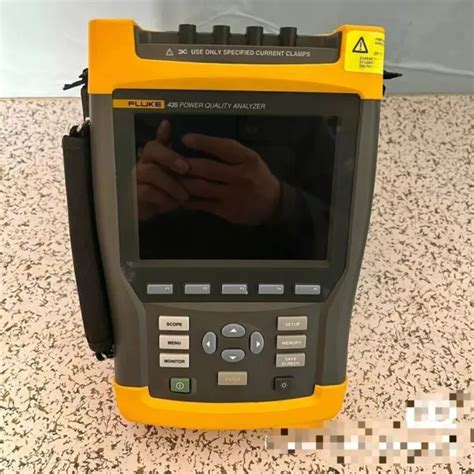 Fluke Three Phase Power Quality Analyzer Meter Used L