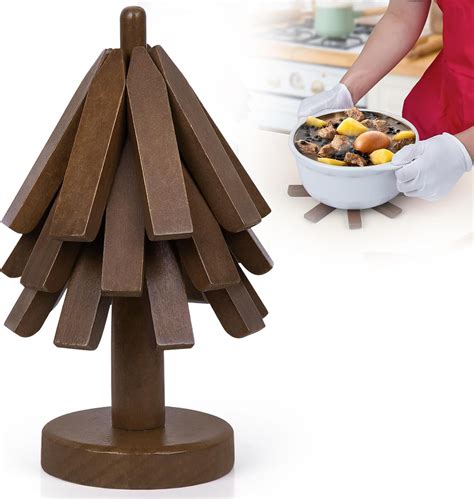 Amazon Tree Coasters Wooden Tree Coasters Set Of Wooden Trivet For Hot Dishes Heat