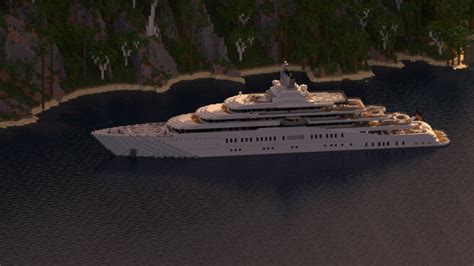 Eclipse Megayacht Full Interior 11 Scale Minecraft Map