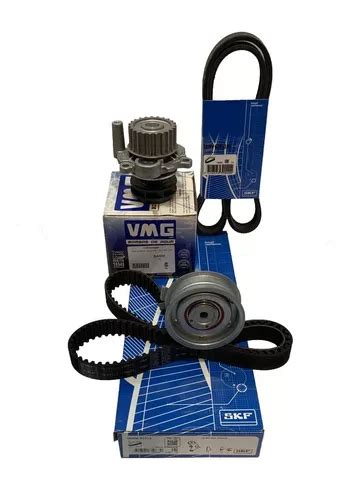 Kit Distribución Poliv Skf Bomba Agua Vmg Bora 2 0 8v