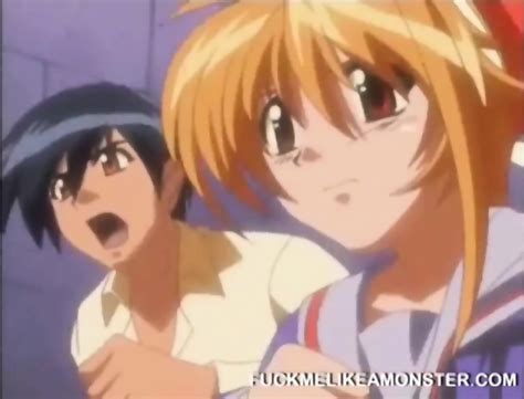 Busty Blonde Anime Teen Getting Pussy Ravaged