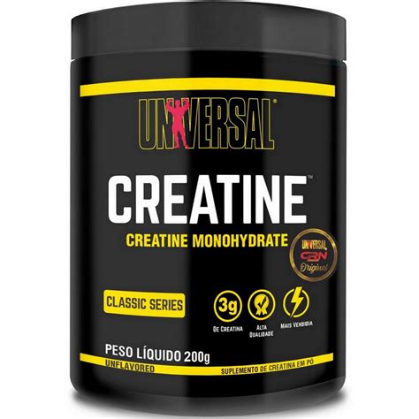 Creatina Monohidratada 100 Pura 200g Universal Nutrition Vita