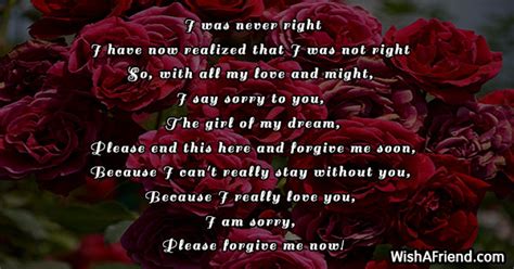 Im Sorry Love Poems For Her