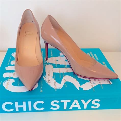 Christian Louboutin Shoes Christian Louboutin So Kate Mm Nude Patent Poshmark