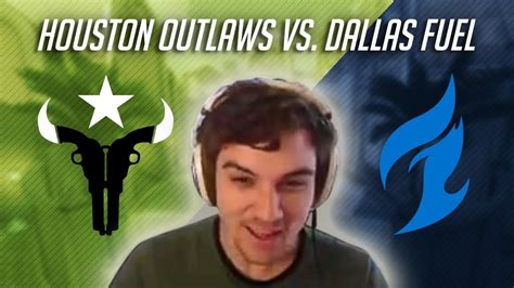 Reviewing The Houston Outlaws Vs Dallas Fuel OWL Week 12 YouTube