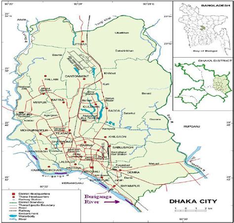 Dhaka City Corporation Map Download - Download Gratis