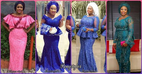 Green Aso Ebi Styles For Big Bold And Beautiful Plus Size Women In