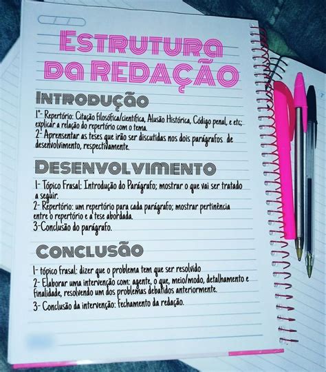 Estrutura Da Reda O Enem Reda O Enem Estrutura Reda O Enem Mapa