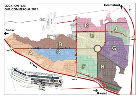 DHA Launches Commercial Plots 2015 in DHA Phase 2 Islamabad - Manahil Estate