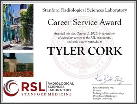 2023 Rsl Service Awards Radiological Sciences Laboratory Rsl